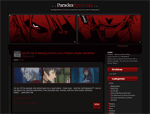 Tablet Screenshot of paradox.animeblogger.net